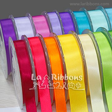 Satin Ribbon, Double Satin Ribbon, Double Faced Satin Ribbon, Wide Satin Ribbon